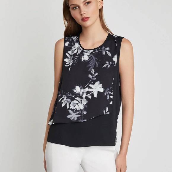 BCBGMAXAZRIA Layered Top NWT - Picture 2 of 9